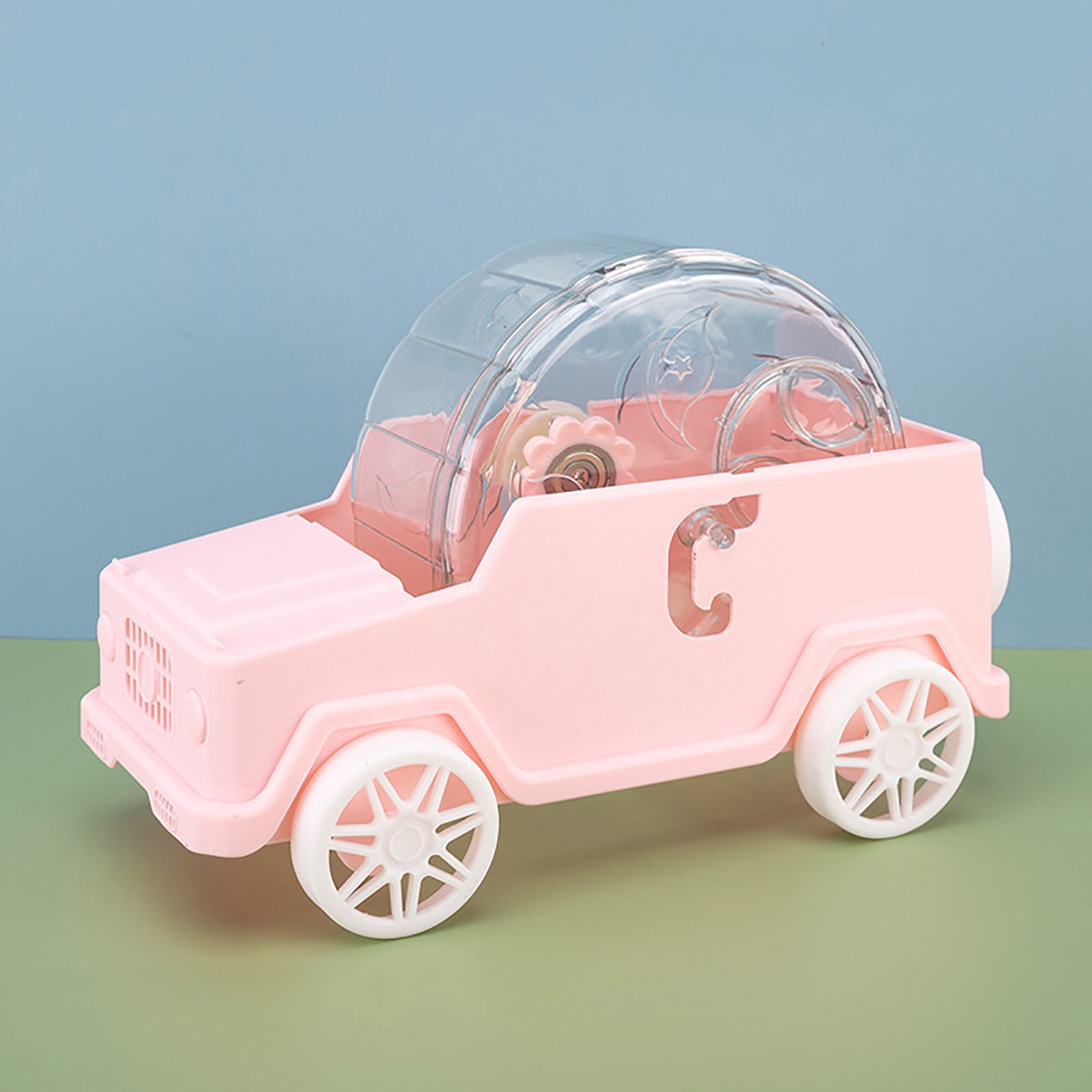 Hamster Toys Car Shaped Running Wheel Ideal for Pet Exercise Durable Hamster Exercise Toy Interactive Playground for Small