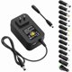 thumbnail image 1 of Chenchen 30W Universal Power Adapter Adjustable AC Adapter 3V 4.5V 5V 6V 7.5V 9V 12V 2.5A Max Variable Power Supply 100V-240V AC to DC 3V~12V 0.5A 1A 1.5A 2A with 5V 2.1A USB Port 14 Tips, 4.9FT Cord, 1 of 1