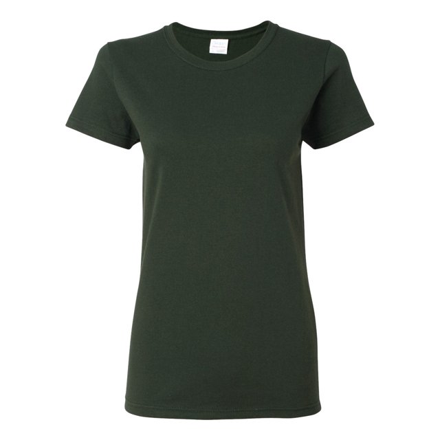 Heavy Cotton Women’s T-Shirt, 3XL, Forest Green