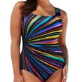 thumbnail image 1 of Freedo Women Plus Size One-piece Swimsuit Printed Bikini Swimsuit 2XL, 1 of 4