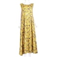 thumbnail image 3 of outfmvch Robe Grande Taille pour Femmes Grande Taille Bohème Col Rond Imprimé floral vintage Sans Manches Longue Robe maxi Robes pour Femmes Robes d'Automne, 3 of 7