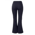 thumbnail image 2 of Cilcicy Women Slim Athletics Trousers Activwear Bootcut Pants with Pockets, 2 of 8