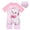 Pink-LIhMW, variant on JFOPQVSM Girls Cute Cat Swim Set Short Sleeve Swimsuit with Swim Cap Cover Ups for Beach Pool