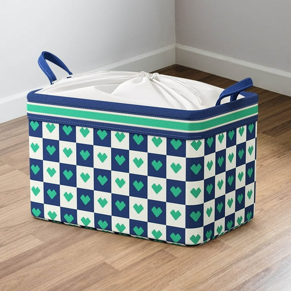 YZEGDCH Large Storage Bags Home Closet Organizers Storage Containers Reinforced Handles & Zippers for College Dorm Essentials, Clothes Storage & Travel