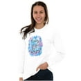 thumbnail image 5 of Perfect Day to Be Happy Inspirational Women's Long Sleeve T Shirt Brisco Brands X, 5 of 6