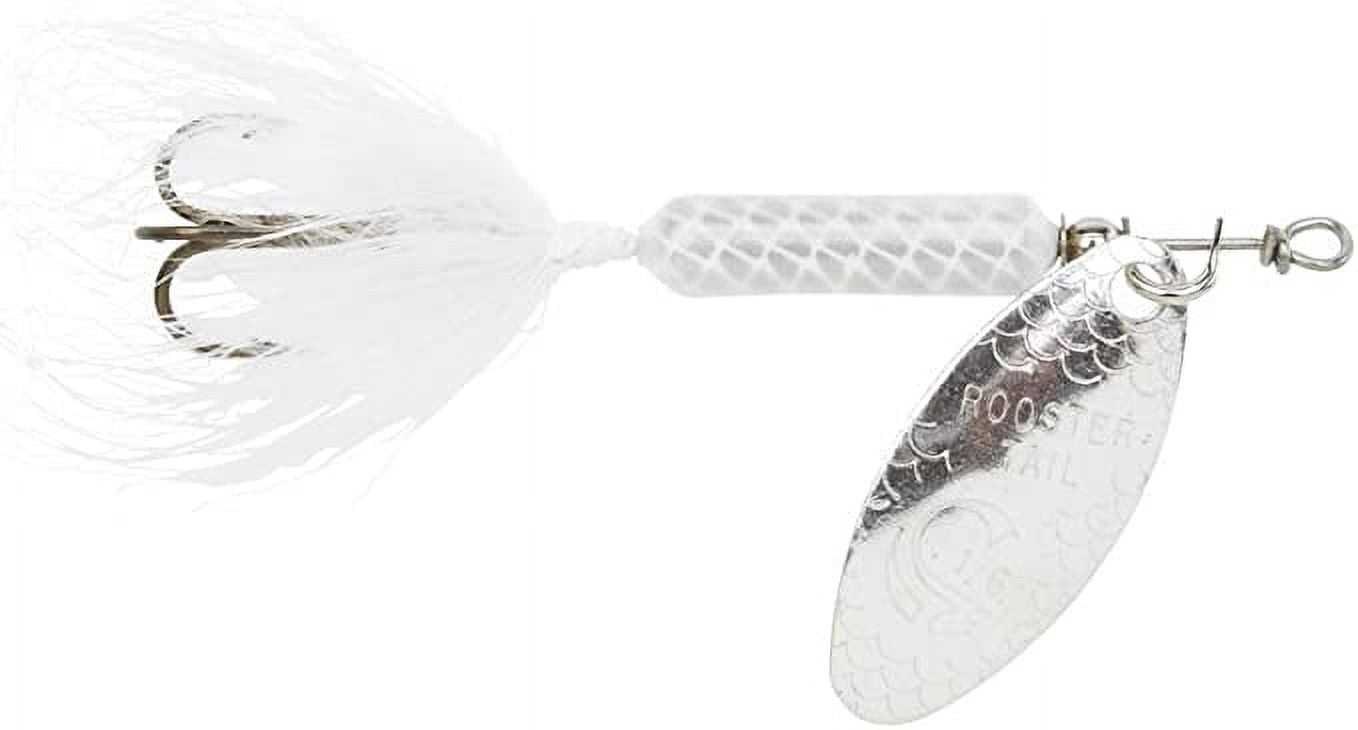 Yakima Bait Worden's Original Rooster Tail, Inline Spinnerbait Fishing Lure,  Frog Spot, 1/16 oz.