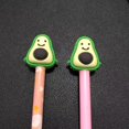 thumbnail image 1 of Estuche para lápices de silicona con dibujos animados, minilápiz con forma de fruta tridimensional, agarre para lápices de gel, accesorios para bolígrafos, 1 of 4