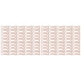 thumbnail image 2 of Shaped Paper Clips, Electroplating Process Office Clips Rose Gold  For File Classification Bone, 2 of 8