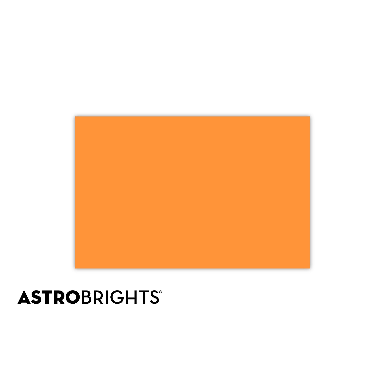 Astrobrights Multipurpose Paper 24 lbs 11" x 17" Cosmic Orange 495470