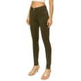 thumbnail image 2 of KHAKI & BLUE Women’s The Everyday Garment-Dyed Skinny Jeans Soft Stretchy High Rise Comfy Casual Pants, 2 of 7