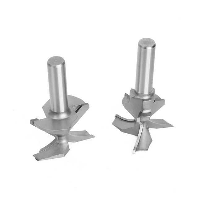 1 Pce Manche 1/4 Manche 1/2 Manche Arc Couteau Intégré 2 Bords, 3 Bords avec Coutures Outil de Coupe pour Menuiserie, Précision Répétition