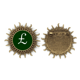 thumbnail image 1 of Reino Unido, símbolo de la divisa GBP Pin de gancho de metal vintage con forma de sol Unbranded M, 1 of 3