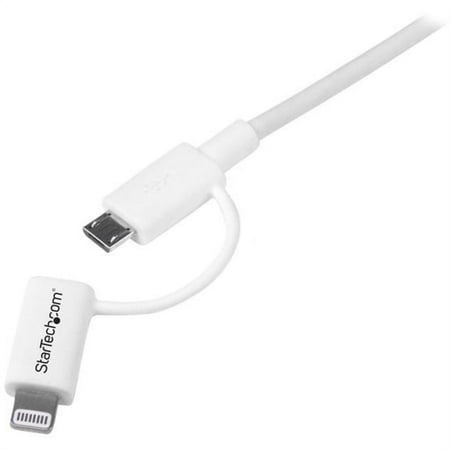 StarTech.com - 3.3' Lightning USB Charging Cable - White