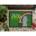 thumbnail image 3 of Toy Silver Poodle St. Patrick's Day Indoor or Outdoor Mat 24x36 36 in x 24 in, 3 of 5