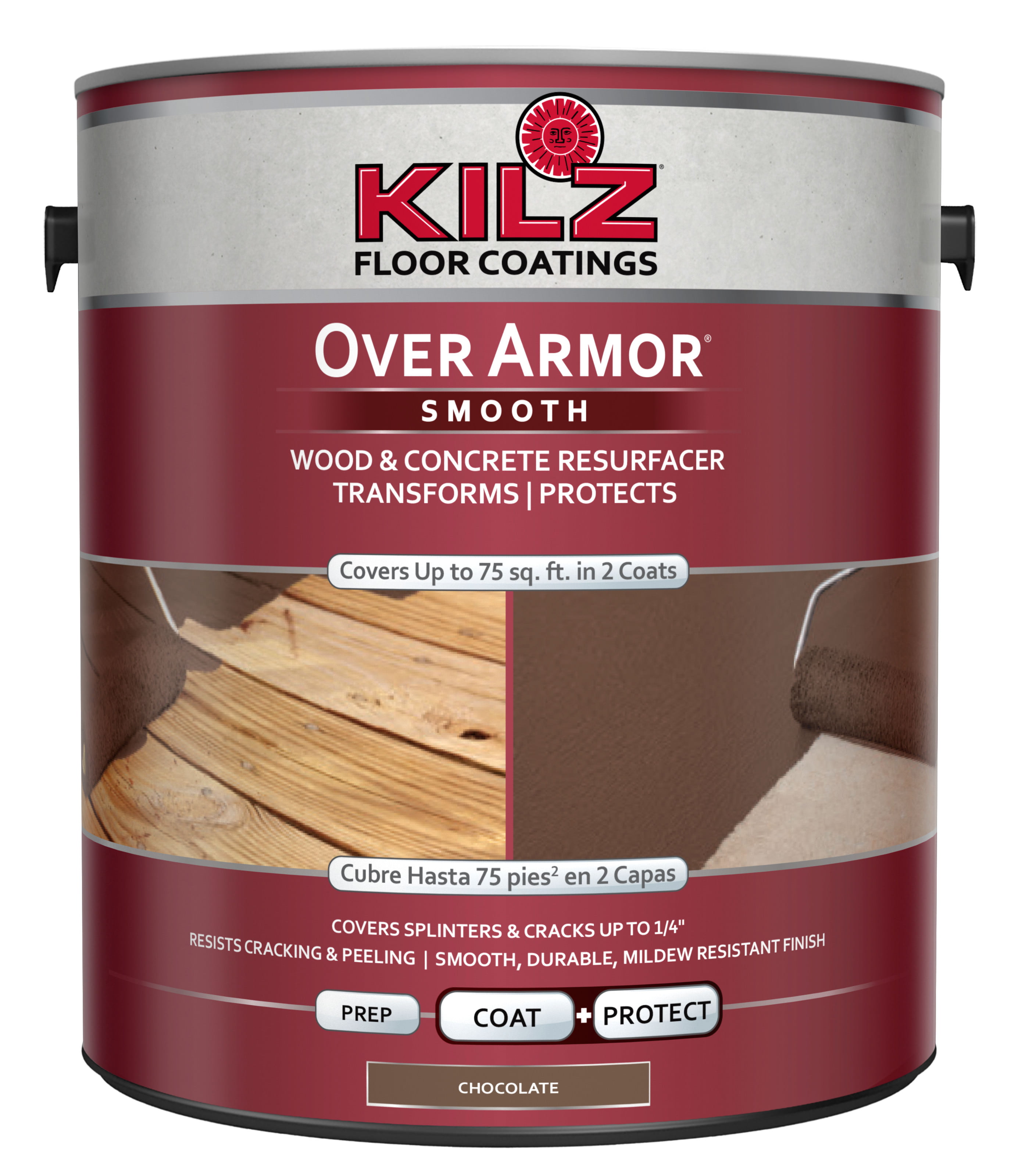 KILZ Over Armor Wood/Concrete Coating, 1 gallon – Walmart Inventory ...