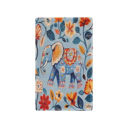 Switch Panel Switch Decoration 2.76x4.53x0.28 Inches Unused Outlet Cover Switch Plate Wall Plates Living Room Kitchen Bedroom Study Switches Colorful Pretty Elephant