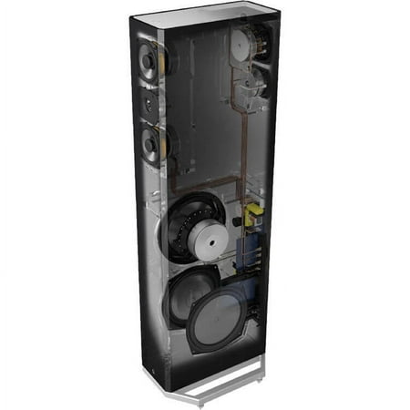 Definitive Technology - BP-9040 High Performance Home Theater Tower Speaker with Integrated 8” Powered Subwoofer - Black