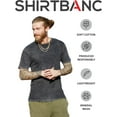 thumbnail image 5 of ShirtBANC Vintage Crewneck Shirts Mineral Washed Distress Hipster Tee, 5 of 7