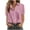 #03Pink, variant on Craaazy Button Down Shirts for Women Dressy Casual Short Sleeve Blouses Trendy Business Work Tops Trendy Summer Beach Outfits