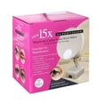 thumbnail image 6 of Floxite 15X Supervision Magnifying Mirror Light Dove White LED Lightning, 6 of 9