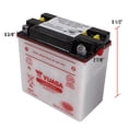 thumbnail image 4 of Yuasa, Battery (YB9-B); PX Electric Start, ET4, Stella, etc., 4 of 4