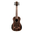 thumbnail image 2 of Kala UBASS-EBY-FL Striped Ebony Fretless Acoustic-Electric U-Bass Ukulele Bundle with Hard Case, Tuner, Austin Bazaar Instructional DVD, and Polishing Cloth, 2 of 3