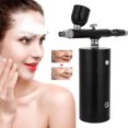 thumbnail image 3 of Oxygen Portable USB Oxygen Injection Atomization Airbrush Moisturizing Skin Care Spray Gun Black, 3 of 7