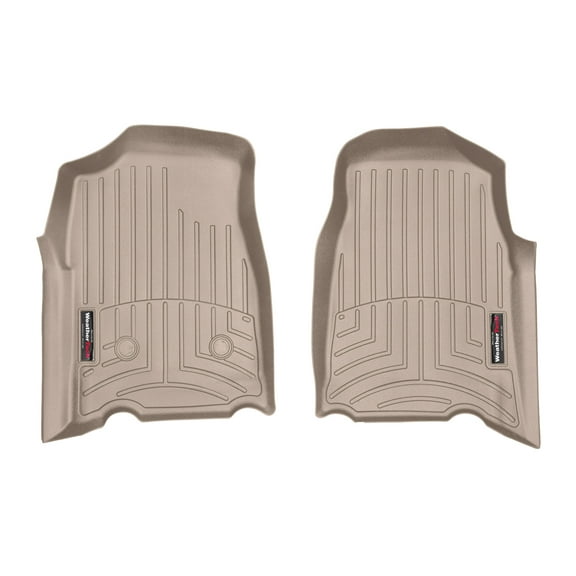 WeatherTech Custom Fit FloorLiners compatible with Colorado, Canyon, i-Series - 1st Row (Driver & Passenger), Tan