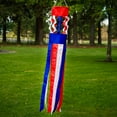 thumbnail image 2 of In the Breeze 4677 — Patriot Twistair Windsock, Hanging Novelty Patio Decor, 2 of 6