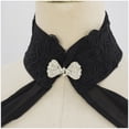 thumbnail image 6 of FASHOFT Women's Halloween Chiffon Halter Cape Cloak Thin Shawl Stage Performance Cosplay Outfit Party Elegant Fancy Dress Up Halloween One Size, 6 of 8