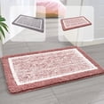 thumbnail image 1 of Fiudx Alfombra de Baño de Microfibra Suave, Base de Goma Antideslizante, Absorbente de Secado Rápido, Fácil de Lavar a Máquina, Múltiples Usos para Baño, Bañera, Lavabo y Sala de Estar, Tamaño 40 X 6, 1 of 7