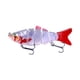 thumbnail image 1 of Wmhnj Señuelo de pesca de hundimiento multietapa con cuerpo de fibra endurecida, acabado realista pintado a mano y accin de natacin realista para lubina, perca americana y bagre., 1 of 7