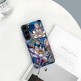 thumbnail image 4 of Case for Samsung Galaxy S23, Stained Glass Lotus Flowers Gold Purple Phone Case Military-Grade Drop Protection Cover for Women Girl - Glossy, 4 of 7