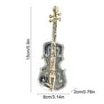 thumbnail image 2 of Luoshdecor Christmas Ornament,Plastic Glitter Clear Violin Holiday Tree Hanging Decorations for Indoor Outdoor Party Home Decor, 2 of 4