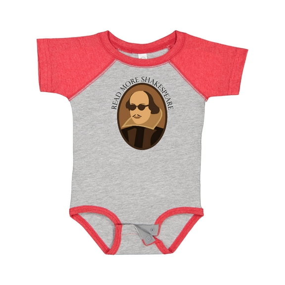 Inktastic Read More Shakespeare Fun Boys or Girls Baby Bodysuit