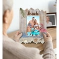 thumbnail image 4 of CoTa Global 4x6 Wooden Picture Frame - Handcrafted Beach Sand, Seashell Ornaments, and Pink Flamingo Decor Photo Frame for Wall or Tabletop Photo Display - 10 Inches, 4 of 7