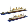 thumbnail image 1 of Set de construcción DovoB Titanic con miniladrillos 1872 para niños y adultos, 1 of 7