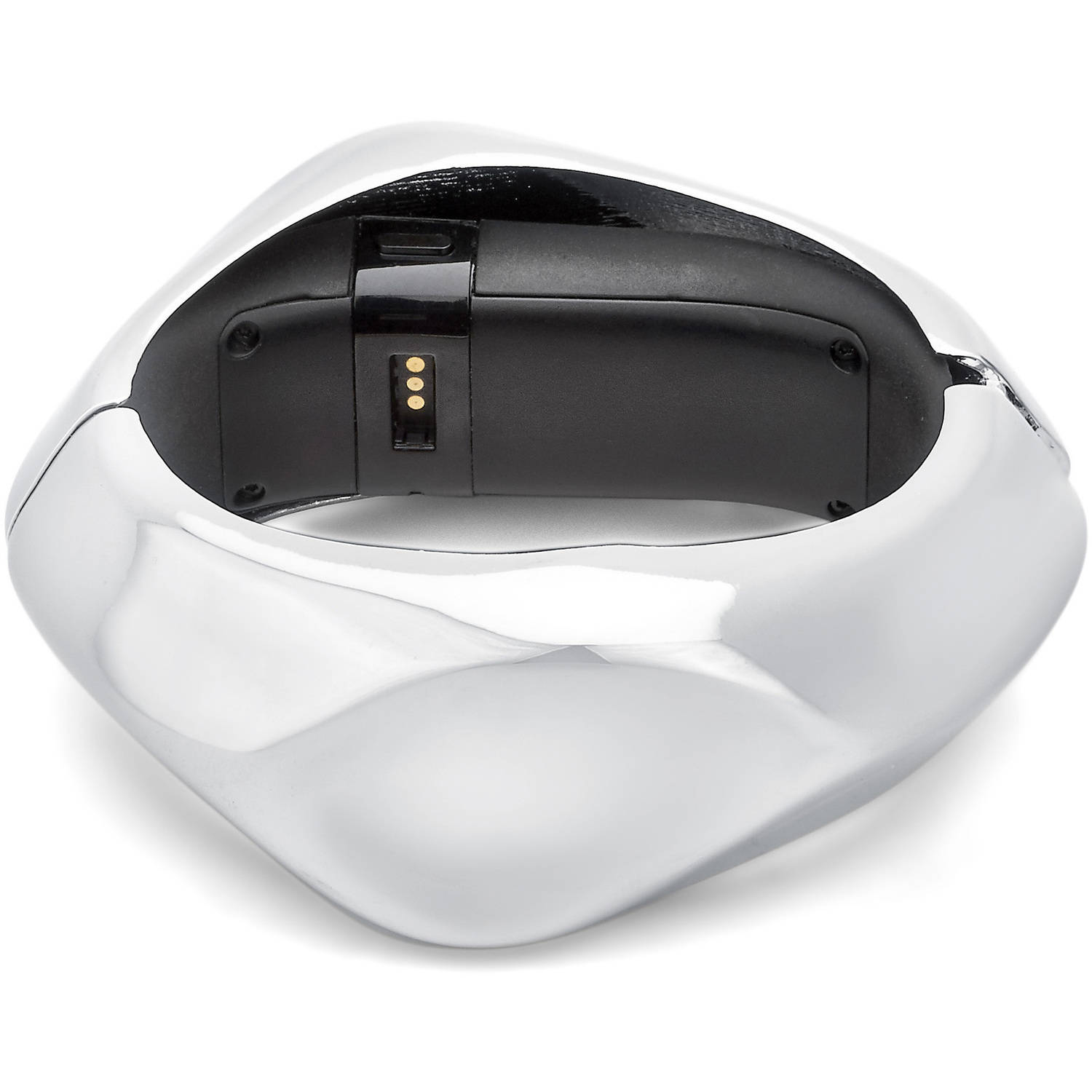 Fitbit Plantinum Finish Twisted Pattern