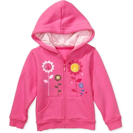 Garanimals - Baby Girls' Graphic Zip Hoodie