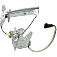 thumbnail image 2 of Window Regulator Compatible For 1999-2005 Pontiac Grand Am 1999-2004 Oldsmobile Alero Rear, Left Driver Sedan Power With Motor, 2 of 5