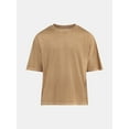 thumbnail image 5 of No Boundaries Boxy Cropped Tee, 2-Pack, Men's and Big Men's, 5 of 7