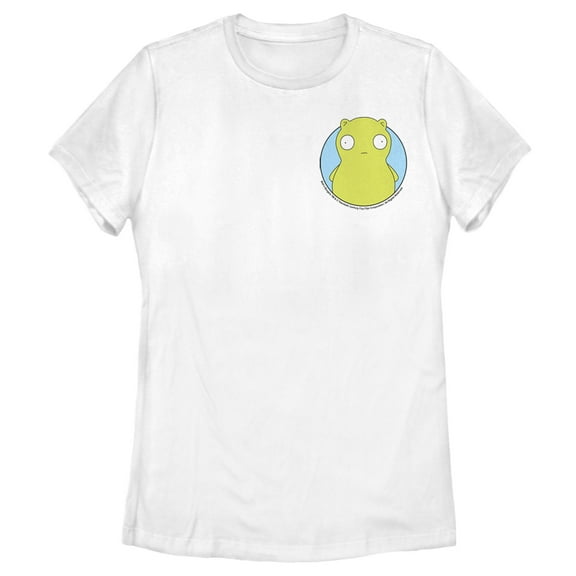 Women's Bob's Burgers Kuchi Kopi Badge Graphic Tee White X Large