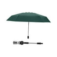 thumbnail image 1 of CUITING Chaise de Plage Parapluie 90cm Diamètre Réglable avec Dispositif de Fixation à Clip Léger Vert, 1 of 9