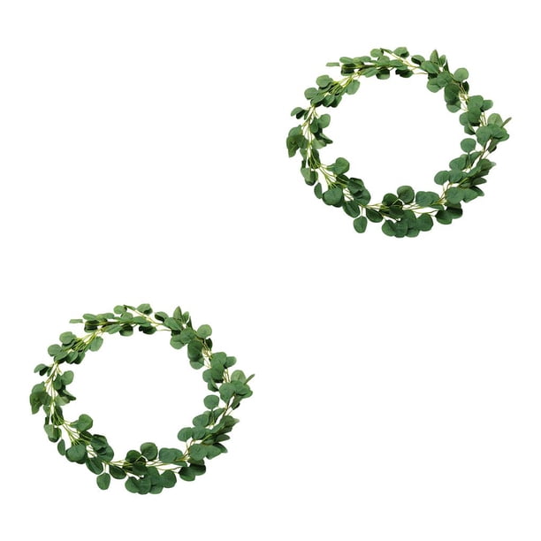 Guirnalda de eucalipto artificial Bewildely planta vid Navidad Type1 NO1