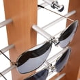 thumbnail image 3 of POLMART Sunglasses Display Rack Eyeglasses Holder Organizer Stand for Home Shop （Three Towers）, 3 of 6