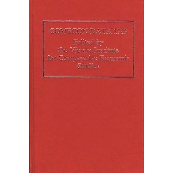 Comecon Data 1989, (Hardcover)