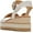 Natural, variant on Womens Diana Canvas Slingback Wedge Sandals