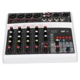 thumbnail image 4 of Mezclador mezclador de placa de sonido digital profesional de 6 canales multifunción para transmisión en vivo para DJ, 4 of 8