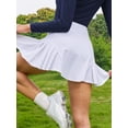 thumbnail image 6 of Charmo Women's High Waisted Lightweight Skirt for Running Tennis Golf Workout Sports Skirts, 6 of 7