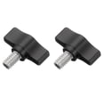 thumbnail image 1 of Uxcell 2 Pcs Vis de Pouce 1/4 Pouces - 10.8 Pouces, Vis de Pouce Filetées en Acier Inoxydable 304, 1 of 6